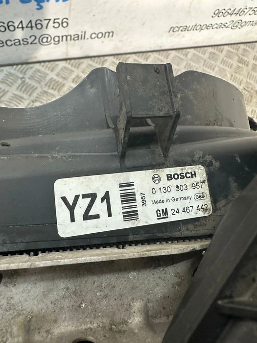 Conjunto Radiadores Agua Intercooler AC Ar Condicionado Opel Astra H