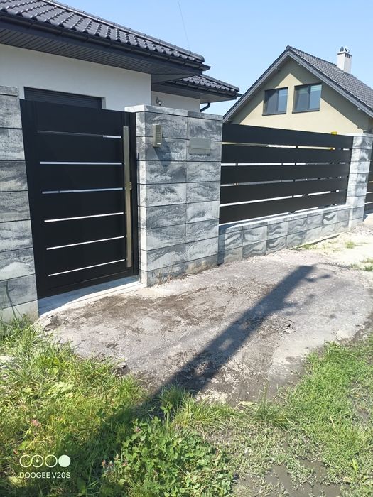 Bramy, furtki ogrodzenia nowoczesne