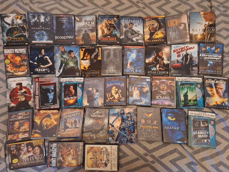 Kolekcja 55 filmów DVD + GRATIS