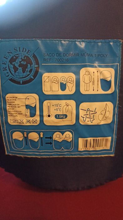 Sacos cama novos - nunca foram usados