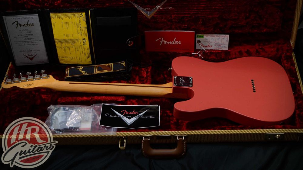 FENDER CUSTOM SHOP 1956 Telecaster Journeyman Fiesta Red, USA