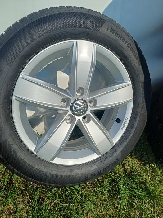 Oryginalne felgi Volkswagen 16 6J ET43 5x112 Audi Skoda Seat