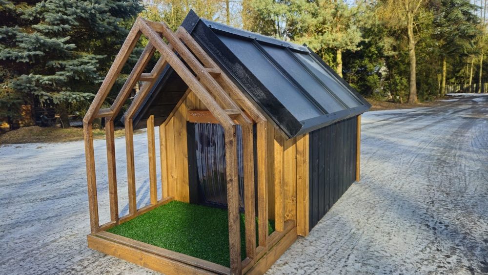 Ocieplana buda dla psa stodoła Noanzo.pl