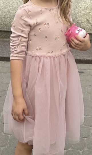 Гарне плаття для дівчинки пудра