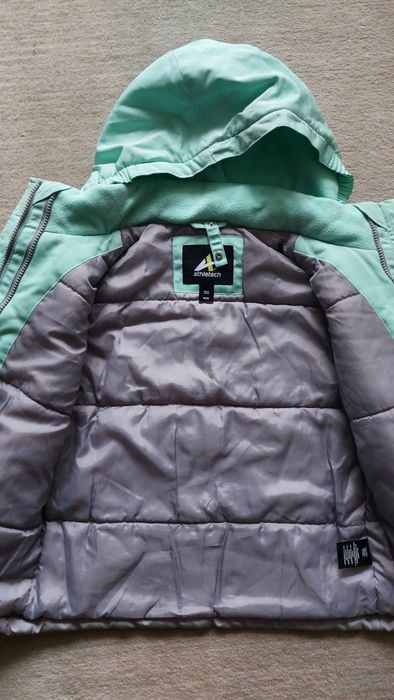 Kurtka zimowa Athletech z polarem 7-8 lat (M)