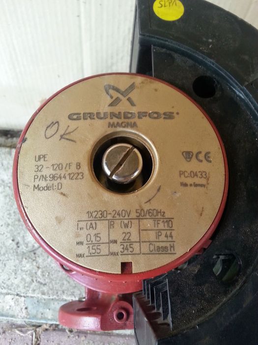 pompa grundfos upe magna 32-120 f b