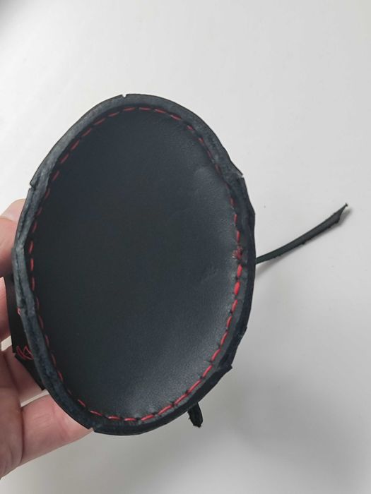 Підставка стакан для ручок з шкіри шкіряна.Кожаный чехол футляр корсет