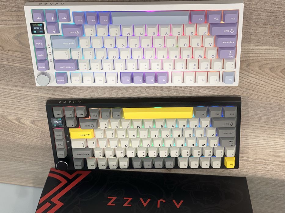 Ajazz AK820 Pro Безпровідна Клавіатура RGB підсвітка HotSwap