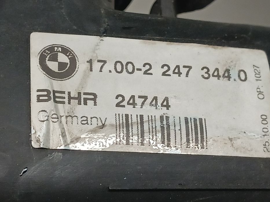 Radiador de água BMW 5 (E39)