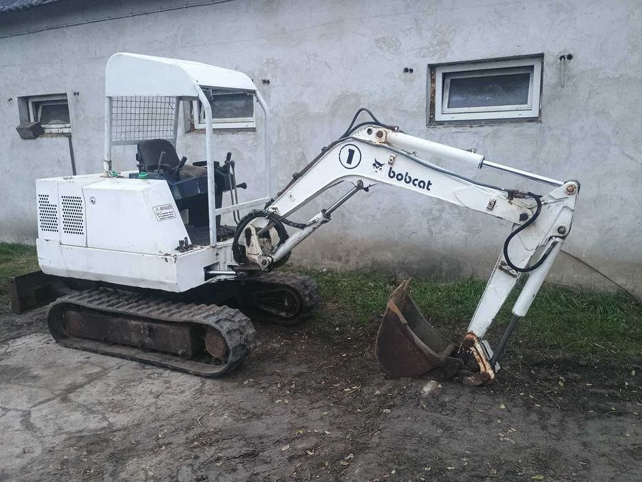 Bobcat 645 Minikoparka miniladowarka osprzety