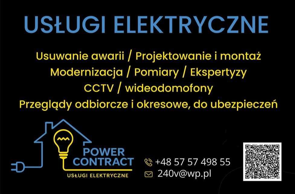 Usługi Elektryczne, Awarie 24h, Pogotowie Elektryczne