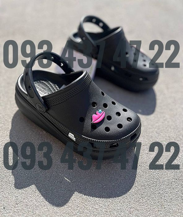 Дитячі Крокси Сабо на Платформі Crocs Classic Cutie Clog SULPHUR Crocs