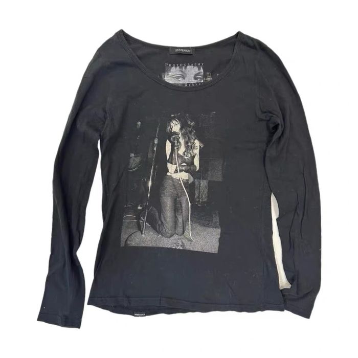 hysteric glamour longsleeve , лонг ,indie sleaze, индислиз , y2k