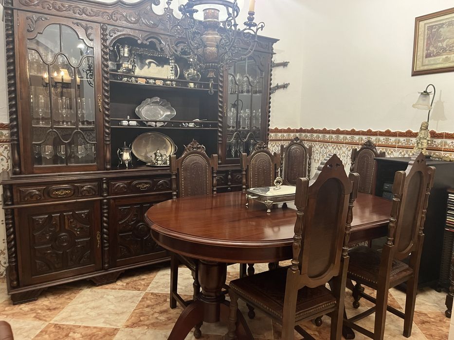 Sala de jantar completa