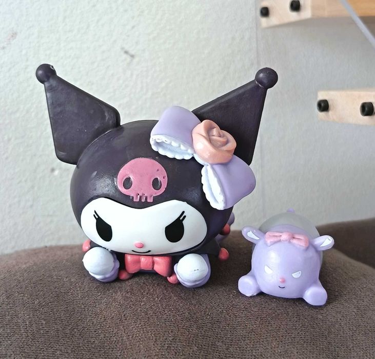 Festa da Kuromi com figuras do Baku (6 peças)