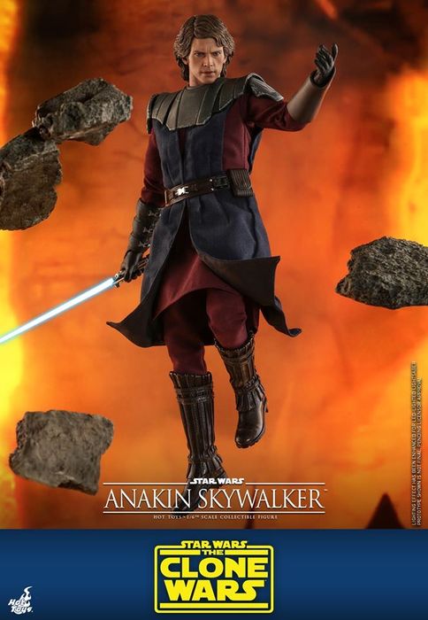 Фигурка 1/6 hot toys tms19 STAR WARS The CLONE WARS - ANAKIN SKYWALKER