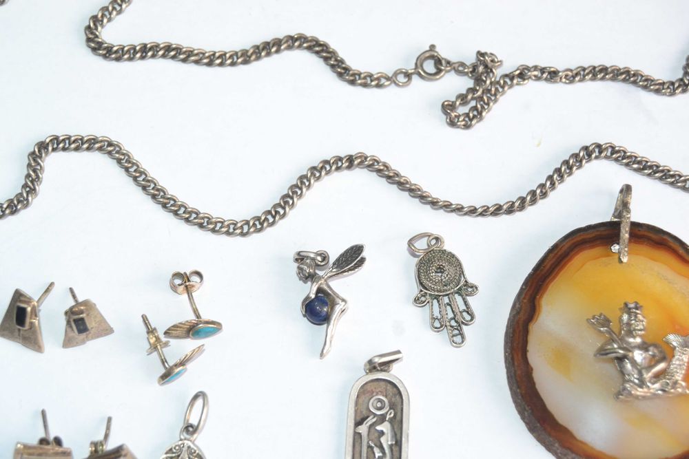 Lote de Joalharia em Prata