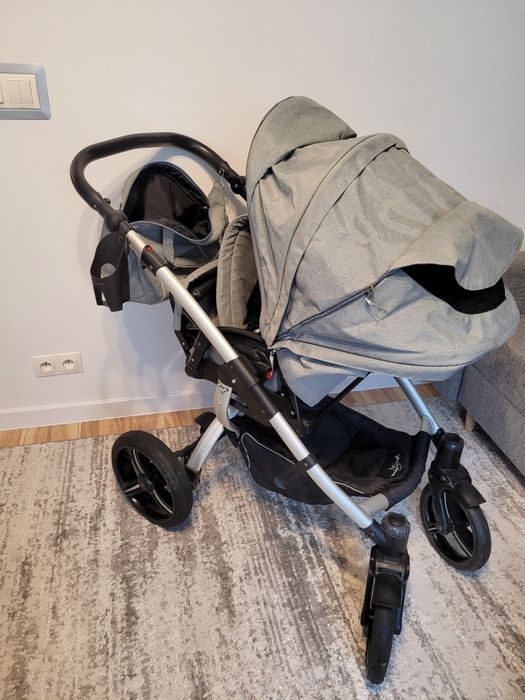 Wózek bebetto Luca 3 w 1 z akcesoriami