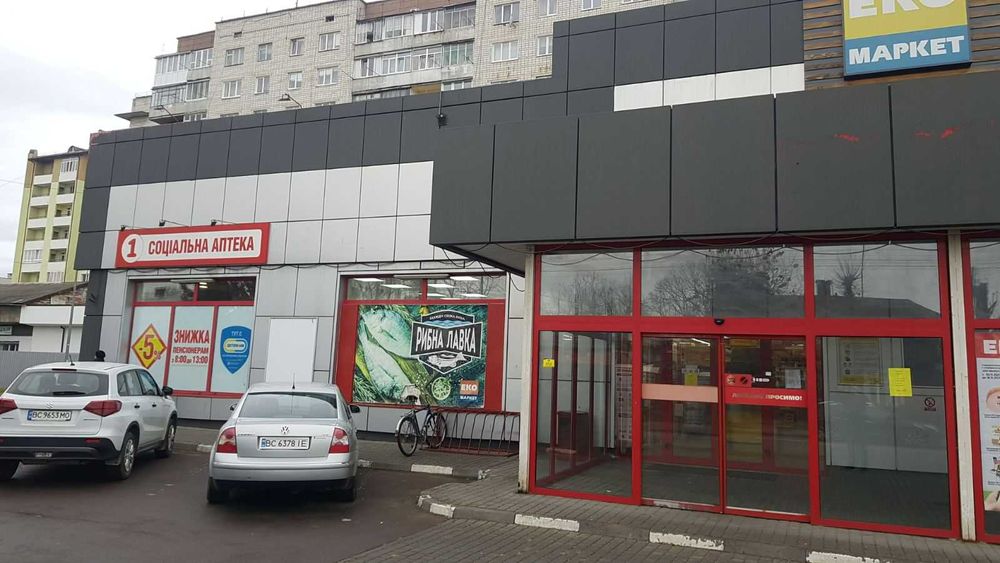 Продаж магазину ЦЕНТР м.Стрий 1 817 кв.м-490 у.о/кв.м
