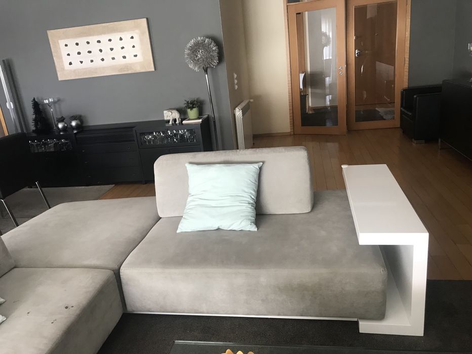 Sofá gigante com chez long