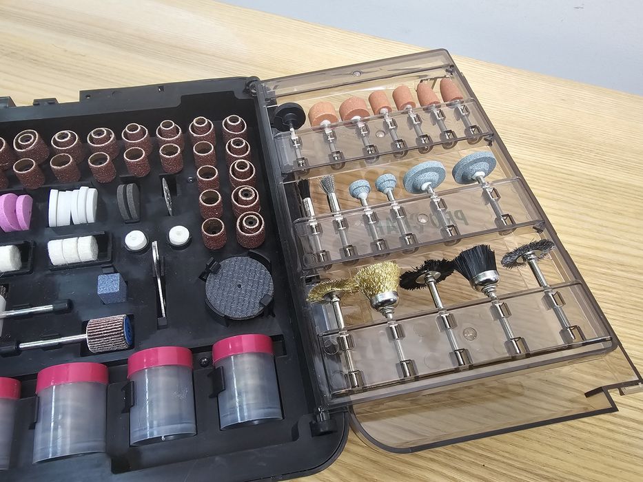 418шт Насадки для Гравера Procraft GK418 +4шт Цанги в комплекте