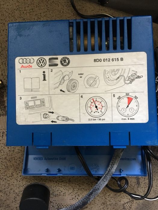 Автомобільний електричний компресор(насос) 180W