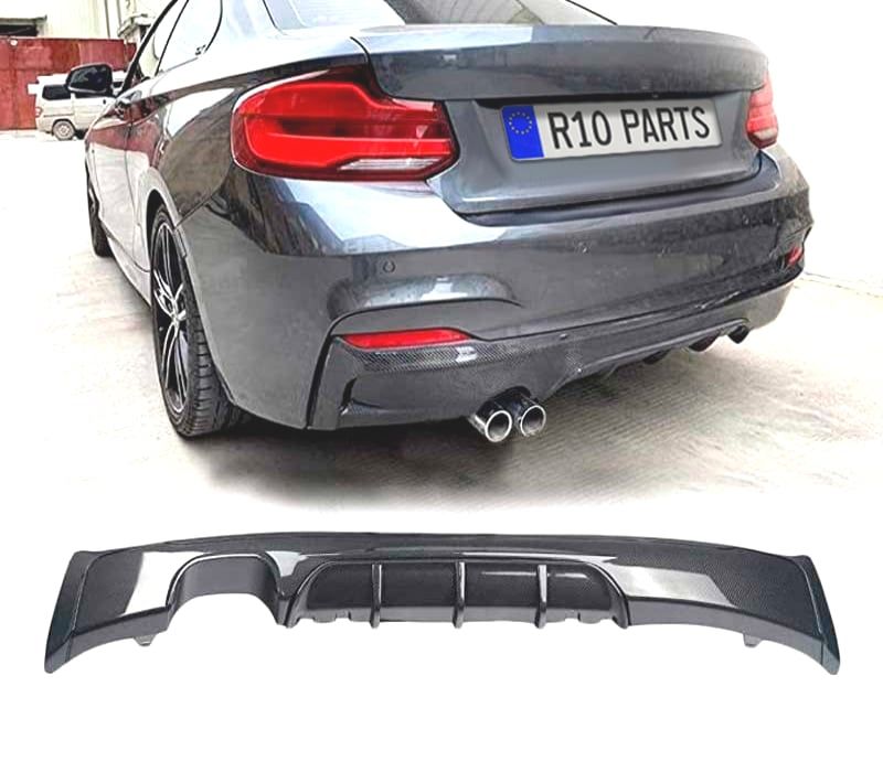DIFUSOR BMW F22 F23 LOOK M PERFORMANCE CARBONO OO---