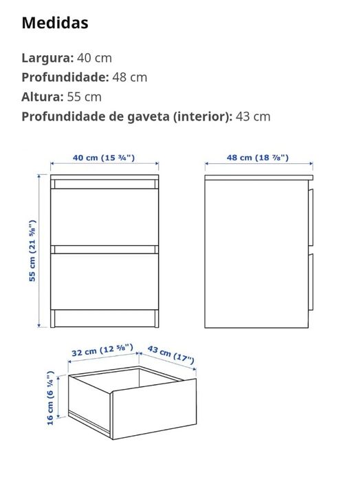 Mesas cabeceira bordô c/2 gavetas
