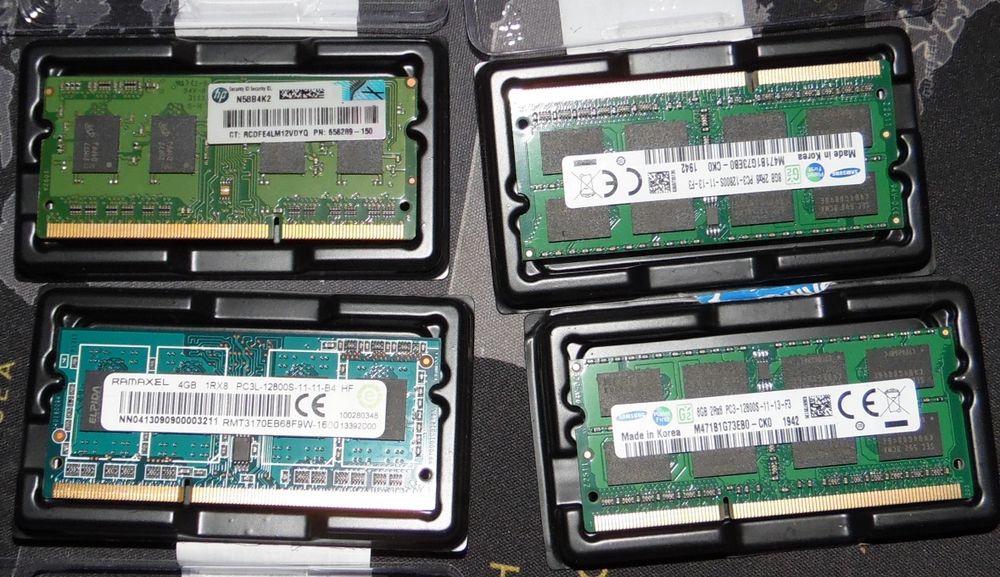 Ddr3 varias proveniente de HP