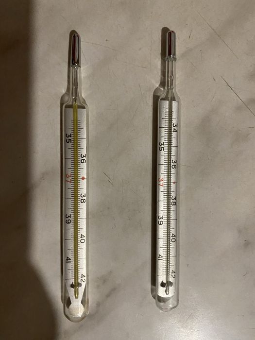 Медицинский термометр ртутный времен Союза