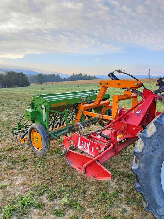 Zestaw uprawowo siewny 2.5m brona Lely+ Siewnik Amazone D7 Special II TYP 25 *SUPER STAN* PROSTO Z NIEMIEC