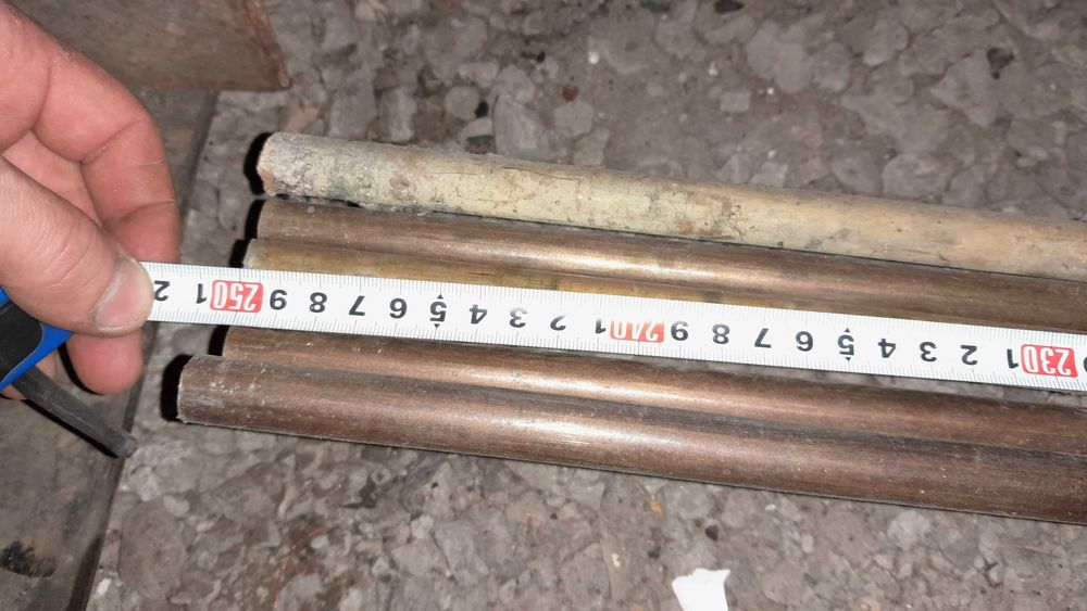 Труба латунная 16х1 2.5м трубка латунна латунь Ссср