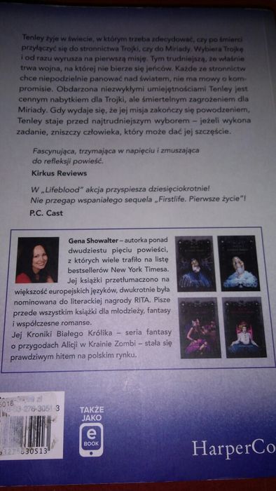 Gena Showalter seria fantasy Wieczne życie