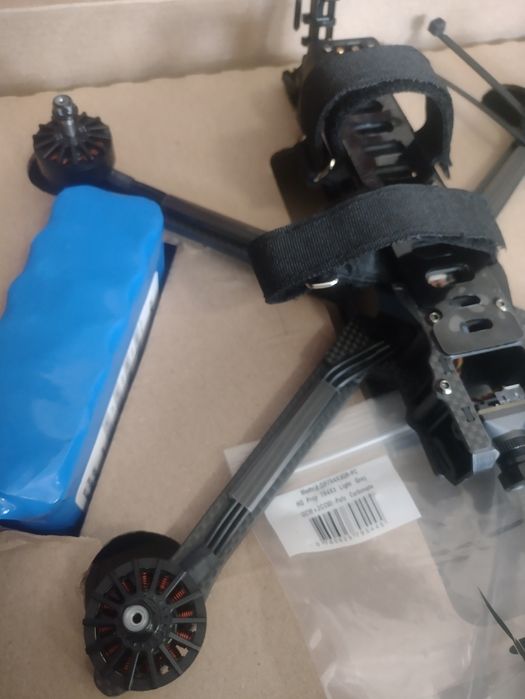 Новий дрон FPV ФПВ  7 дюймів. vtx3W, Elrs 915 dual з аккумулятором