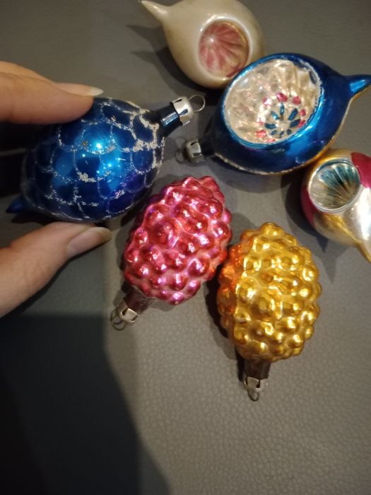 Mix bombek z czasów PRL-U, cytrynka winogron reflektory unikaty