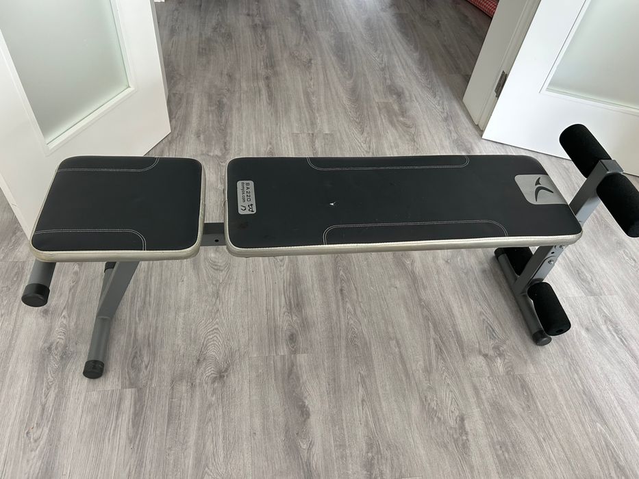 Banco de musculação inclinável Domyos BA 220 – bom estado