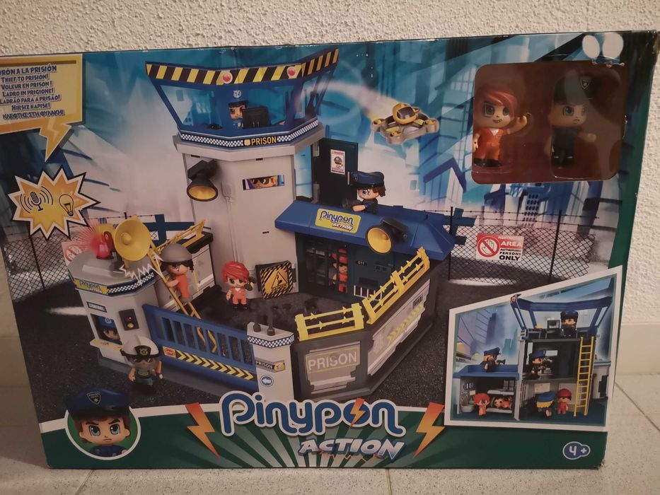 Pinypon Action - Prison Break-In Set - Like New & Gorilla Vehicle Track