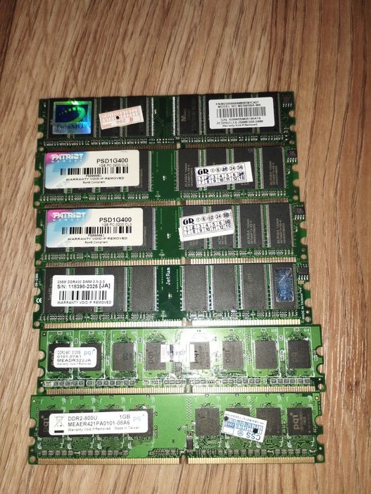 Оперативная память DDR ,DDRR2