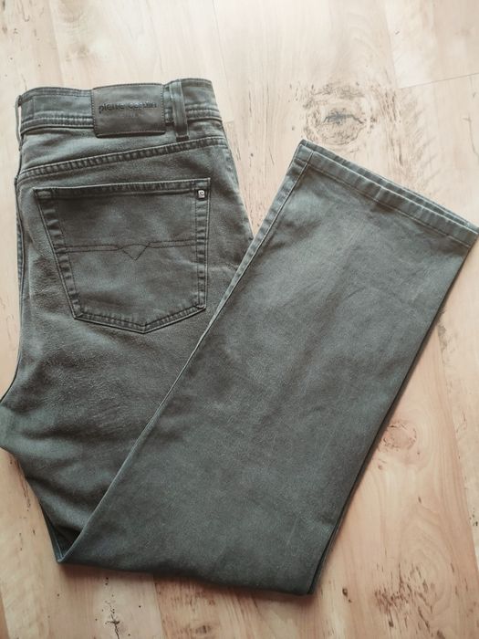 Pierre Cardin jeans (pas 95-96cm) kolor khaki Wysyłka