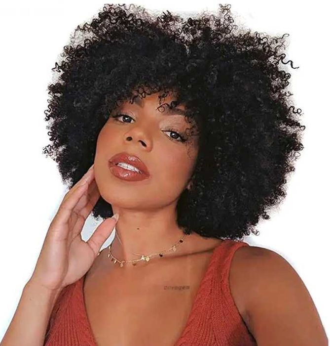 Peruka afro karnawałowa włosy sztuczne afro party przebranie