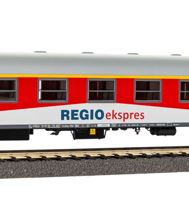 PIKO H0 97623 - Wagon osobowy 2 Kl 112A PKP Przewozy Regionalne