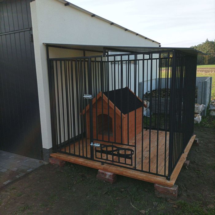 Solidny kojec dla psa / schowek narzędziowy/ wiata / transport GRATIS