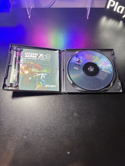Iron Man /X O Manowar In Heavy Metal ps1 PlayStation 1