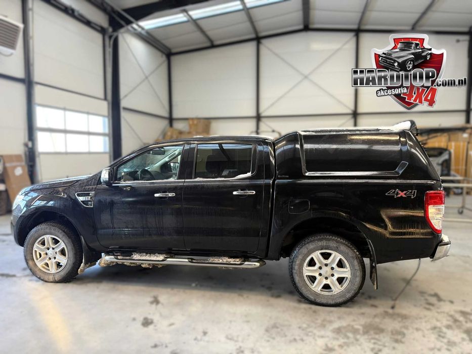 Zabudowa paki Ford Ranger (2012-22) Boki Pełne Hardtop 4x4