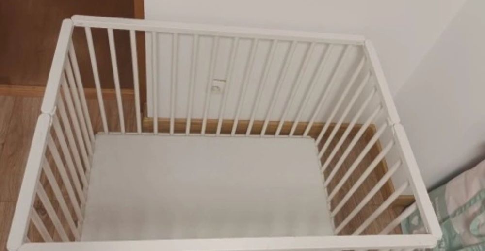Kojec dzieciecy drewniany