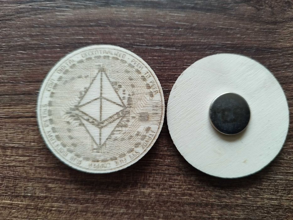 Bitcoin Ethereum Dogecoin [Presente / Lembrança] CRYPTO COLD WALLET