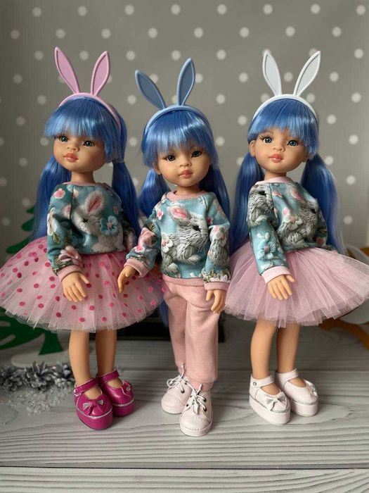 Кукла лялька Ліу Еліза Паола Рейна Paola Reina в костюмі Зайчика 32 см