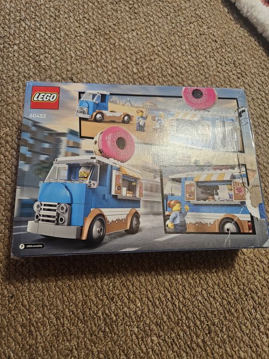 LEGO City 60452 Miasto 60452 Ciężarówka z pączkami