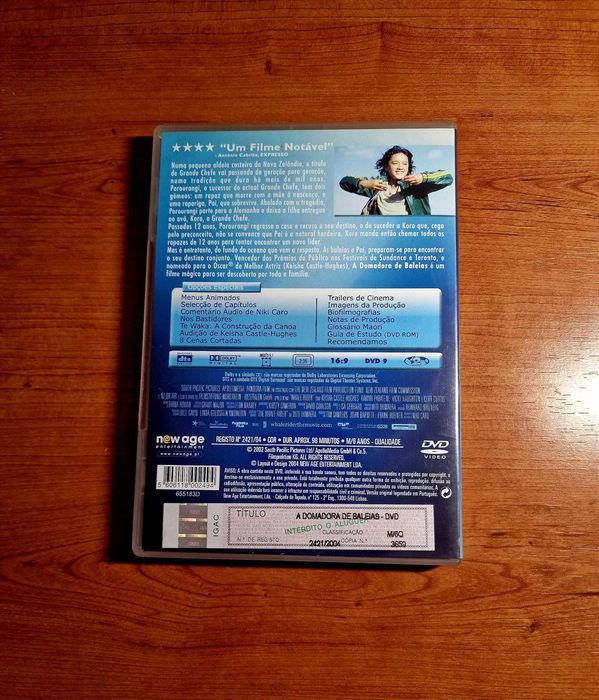 A DOMADORA DE BALEIAS Edição Especial (Niki Caro) Keisha Castle-Hughes