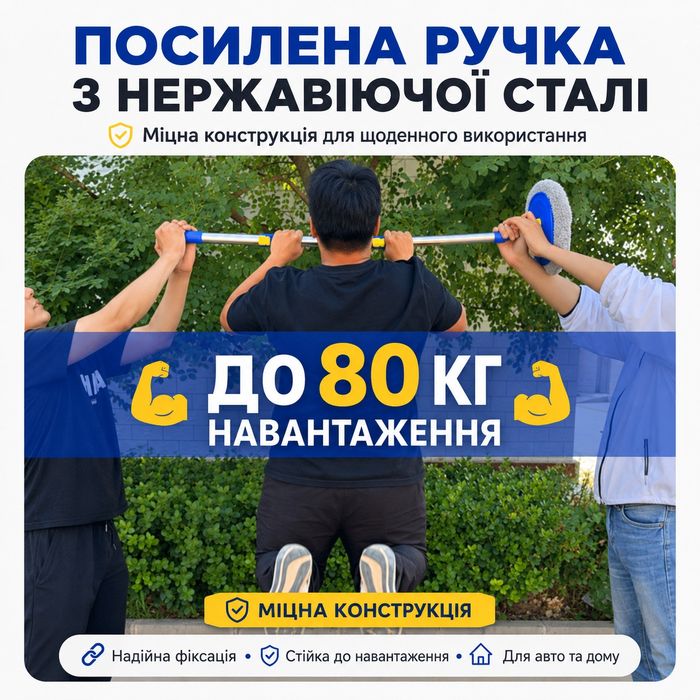 Щітка для миття авто телескопічна мікрофібра
